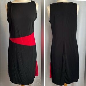 HIPNOTIX Black and Red Form Fitting Dress. Y2K. Size L